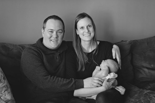 Lifestyle Newborn Portraits in Wrigleyville